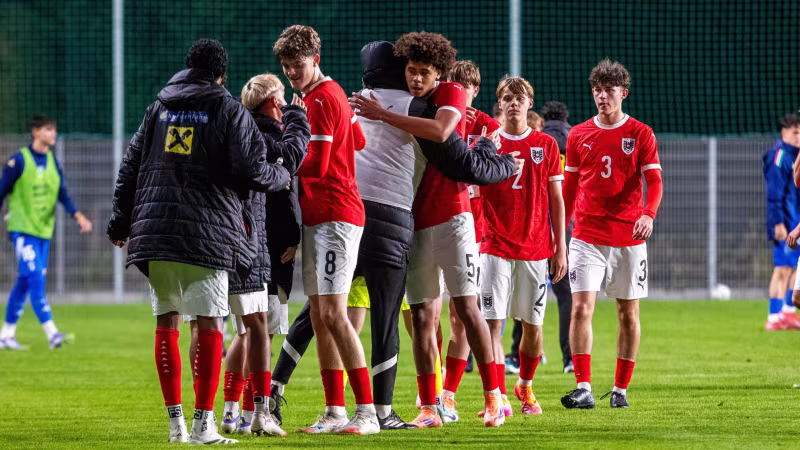 "War ganz wichtig!" - ÖFB-U17-Team nach Meilenstein erleichtert