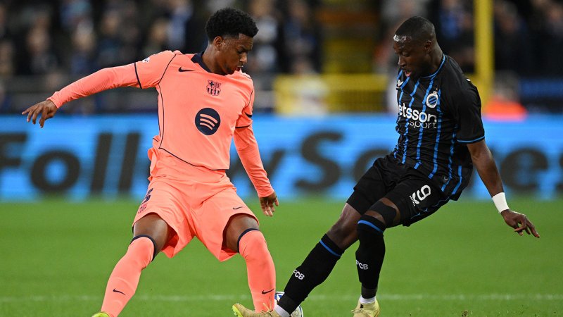 Sechs-Tore-Spektakel: Barca lässt bei Brügge Punkte liegen