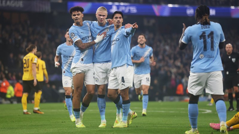 Dominantes Manchester City siegt souverän über den BVB
