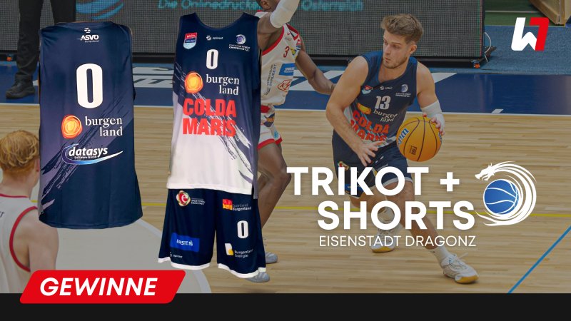 GEWINNSPIEL: Eisenstadt Dragonz Basketball Trikot + Shorts!