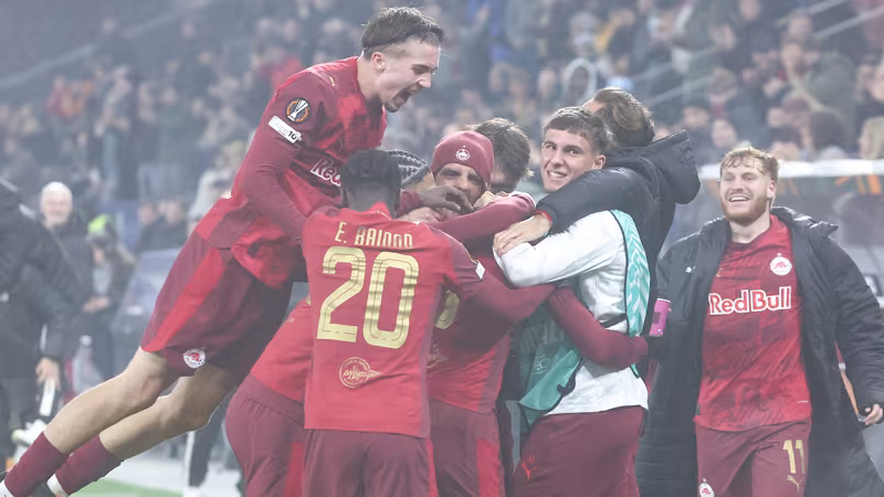 Salzburg bricht den Bann in der Europa League