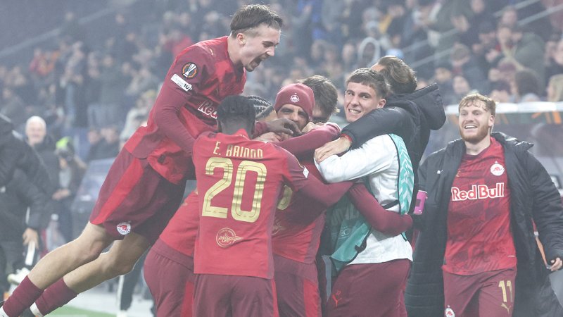 Salzburg bricht den Bann in der Europa League