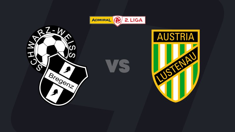 2. Liga im LIVE-Stream: SW Bregenz - Austria Lustenau