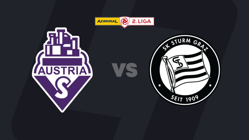 2. Liga im LIVE-Stream: Austria Salzburg - Sturm Graz II