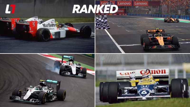 Die 11 legendärsten teaminternen Duelle um den F1-Titel