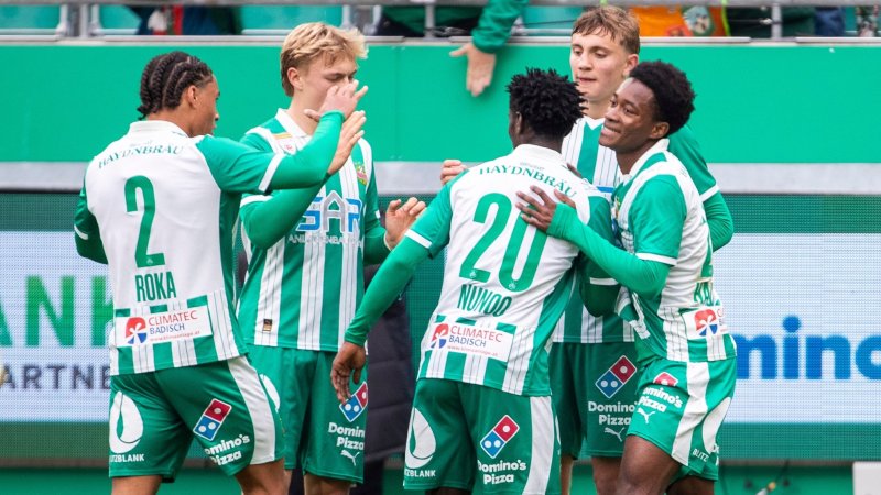 Dank Elferkiller Göschl! Rapid II bezwingt Austria Klagenfurt