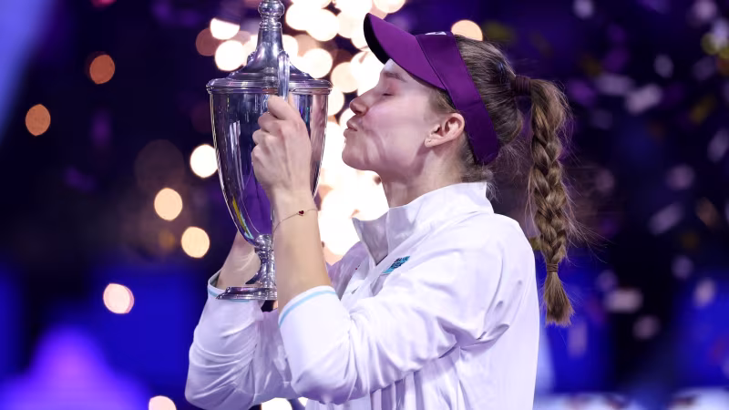 Rybakina gewinnt erstmals WTA Finals