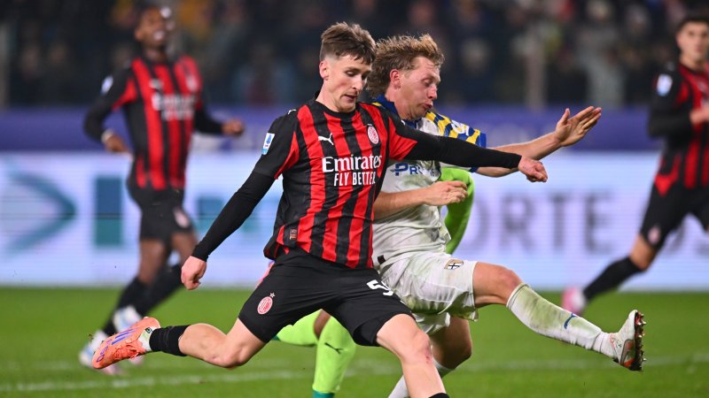 Milan gibt gegen Parma Zwei-Tore-Vorsprung aus der Hand