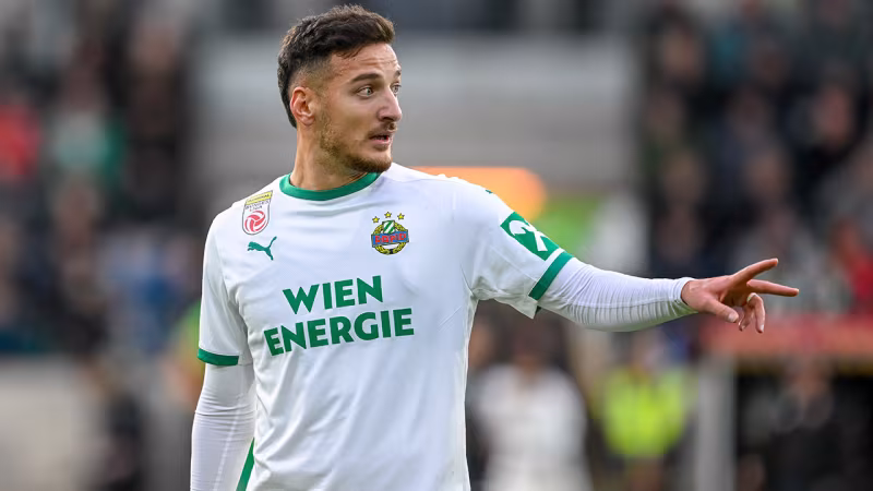 Kara-Einzelaktion rettet Rapid einen Punkt bei der WSG Tirol