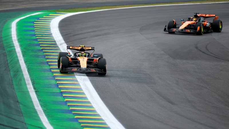 Norris triumphiert nach frühem Chaos in Sao Paulo