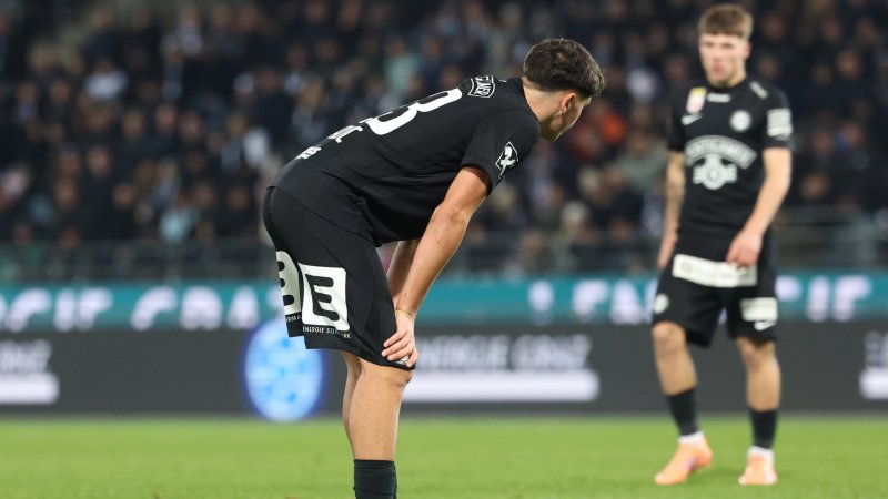 Sturm ärgert sich: "Fühlt sich an wie zwei verlorene Punkte"