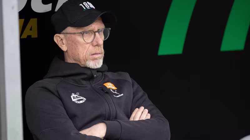 Bei Rapid werden in der Pause "grundlegende Dinge besprochen"