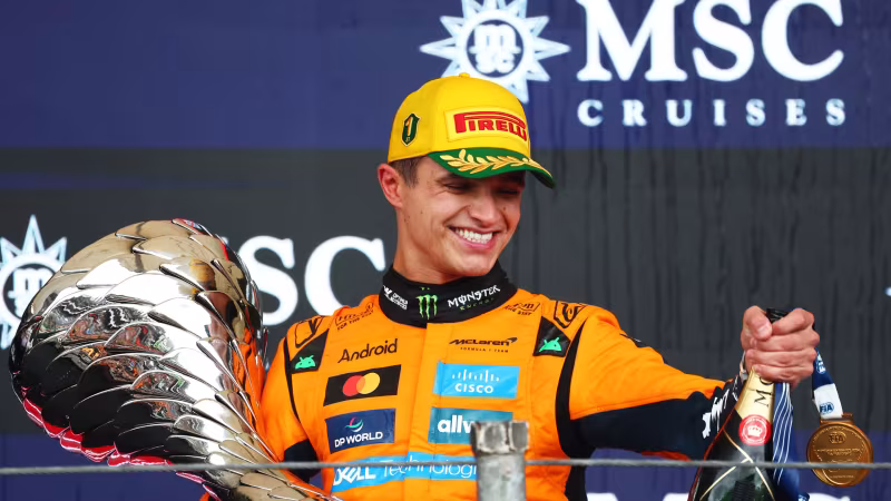 Norris nach Brasilien-Triumph: "Ich denke noch nicht an die WM"