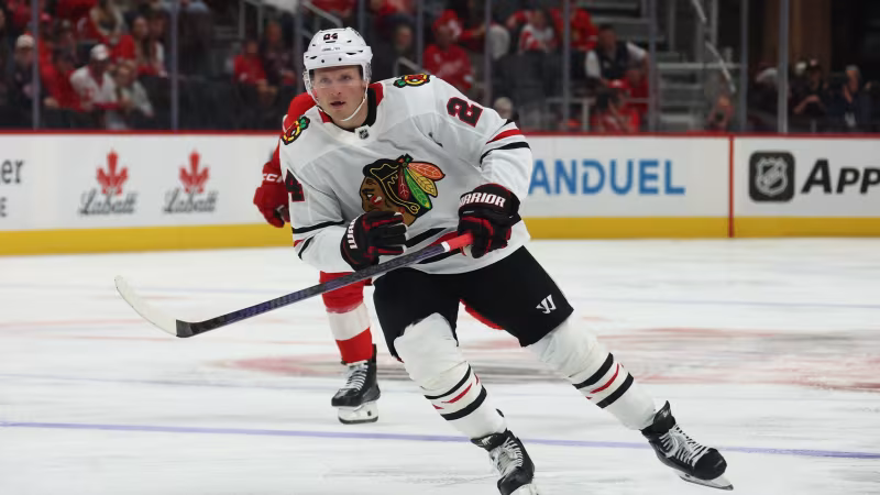 Kaspers Red Wings kassieren deutliche Niederlage gegen Blackhawks