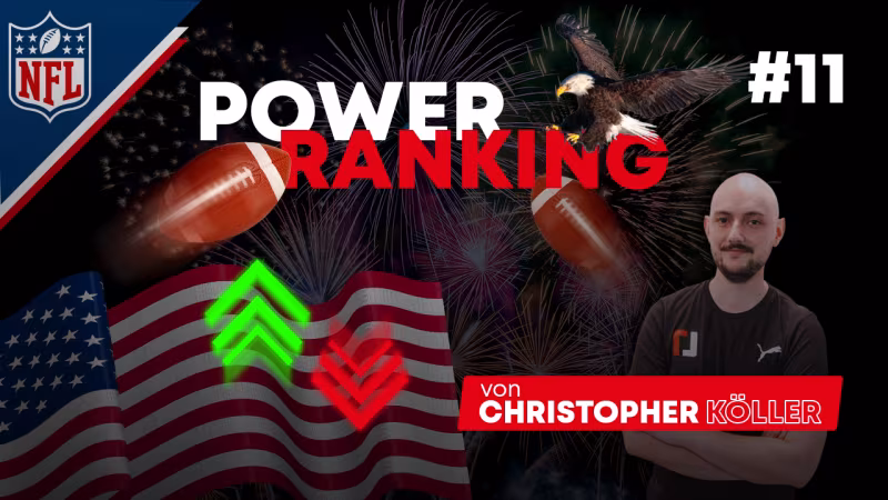 NFL: Das Power Ranking vor Week 11
