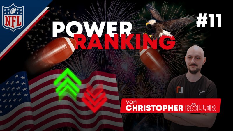 NFL: Das Power Ranking vor Week 11
