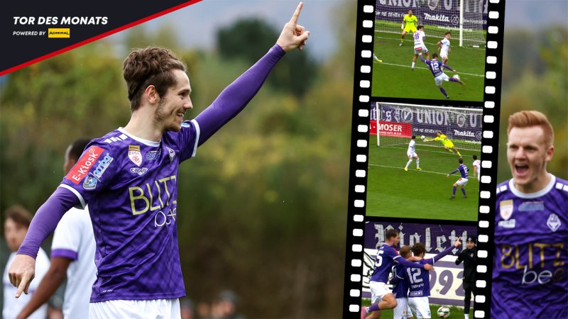 Sandmayr-Volley ist euer Tor des Monats