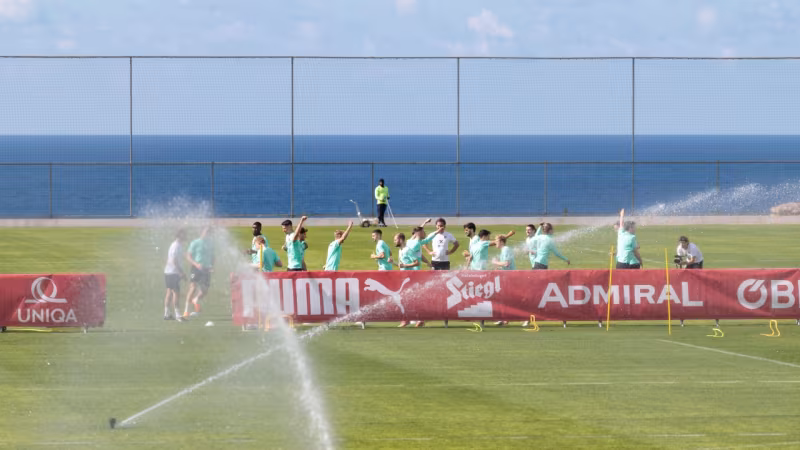 Erdbeben im ÖFB-Camp