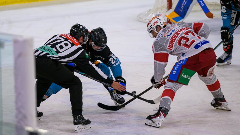 KAC beendet Linzer Siegesserie, Pustertal zieht davon