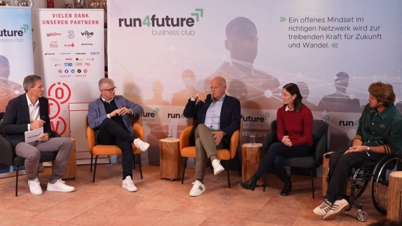 Straka, Maruska & Co. im run4future impulstalk: GAME.SET.FUTURE