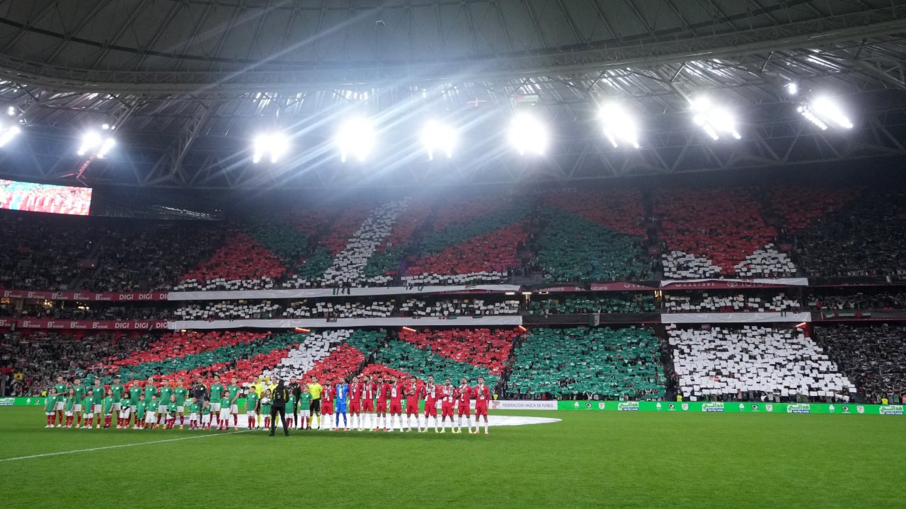 Bild für Vor 50.000 Zusehern! Palästina gastiert in Bilbao