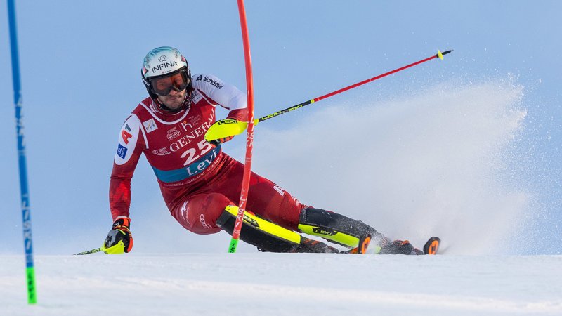 Ergebnis des Slaloms der Männer in Levi