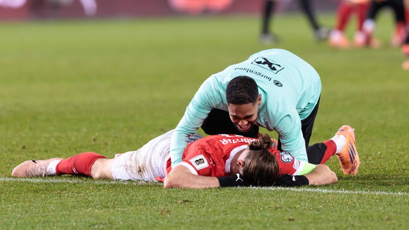 WM wir kommen! Die besten Bilder aus dem Happel-Stadion