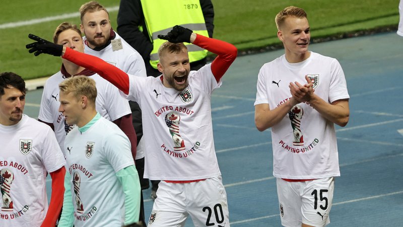 WM wir kommen! Die besten Bilder aus dem Happel-Stadion
