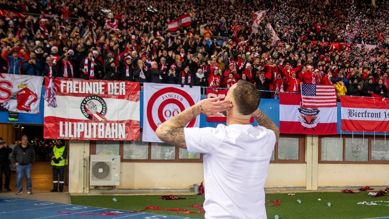 WM wir kommen! Die besten Bilder aus dem Happel-Stadion