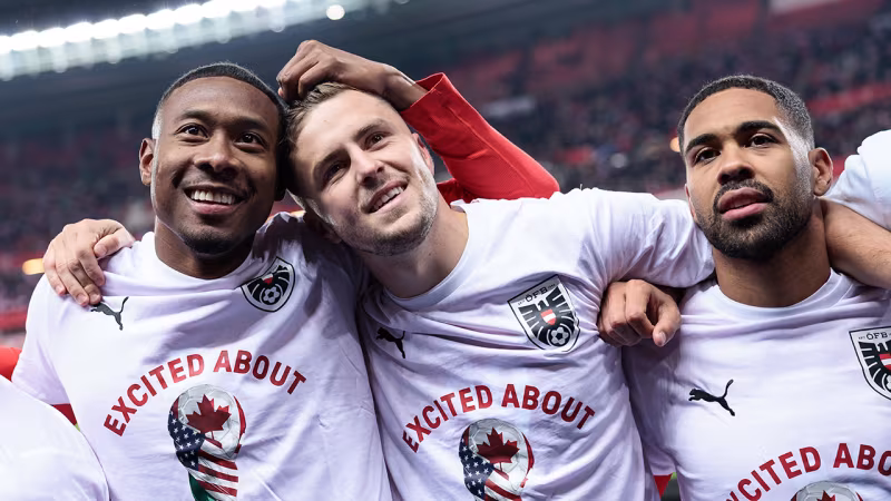 WM wir kommen! Die besten Bilder aus dem Happel-Stadion