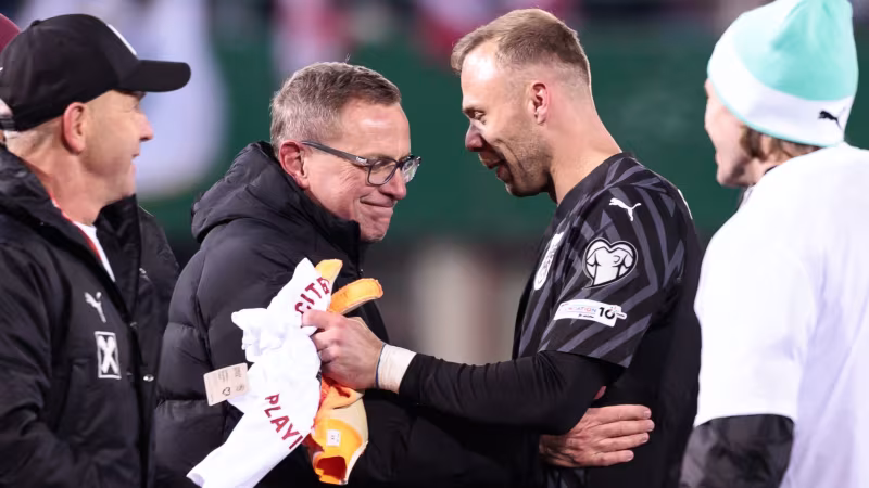 "In meiner Karriere ganz oben" - Rangnick nach WM-Quali emotional