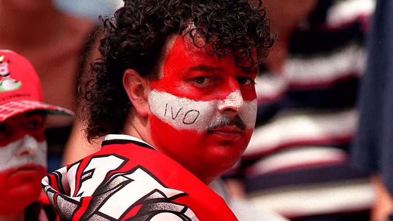 Die besten österreichischen Fan-Bilder der Fußball-WM 1998