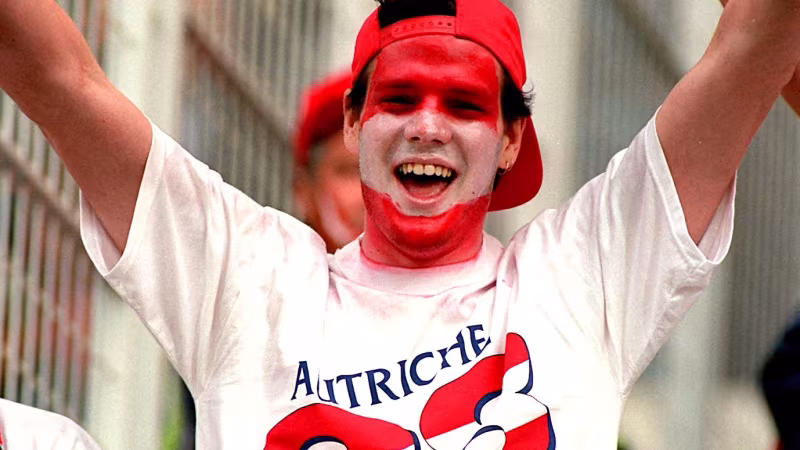 Die besten österreichischen Fan-Bilder der Fußball-WM 1998