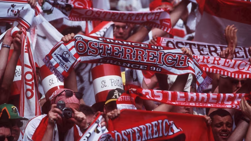 Die besten österreichischen Fan-Bilder der Fußball-WM 1998