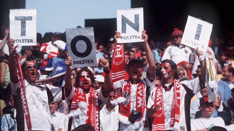 Die besten österreichischen Fan-Bilder der Fußball-WM 1998