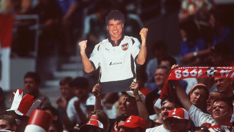 Die besten österreichischen Fan-Bilder der Fußball-WM 1998