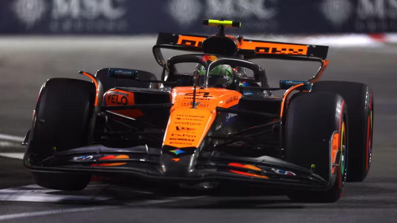 Trainingsbestzeit! Norris fährt in Las Vegas voran