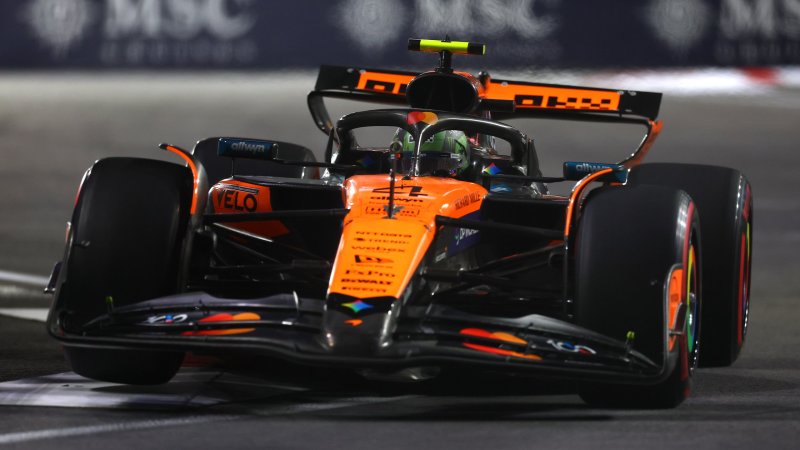 Trainingsbestzeit! Norris fährt in Las Vegas voran