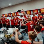 Party mit Klappstuhl! ÖFB-U17 lässt es in der Kabine krachen