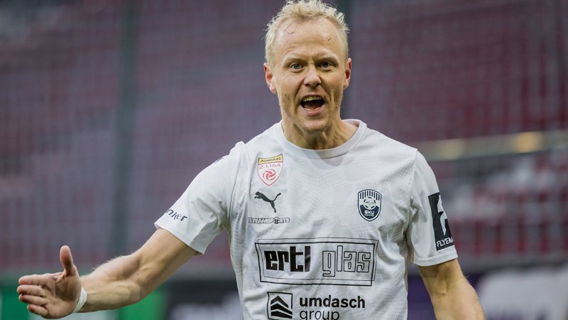 Peham-Doppelpack hält Klagenfurt in der Krise