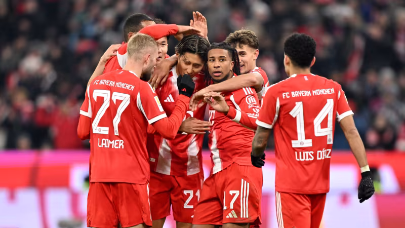 Bayern feiert nach 0:2-Rückstand noch Schützenfest
