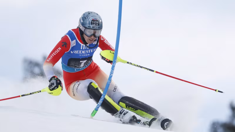 Die Startnummern der Schweizerinnen für den Gurgl-Slalom