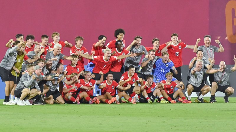 "Sind noch nicht fertig!" - Österreichs U17 träumt vom WM-Finale