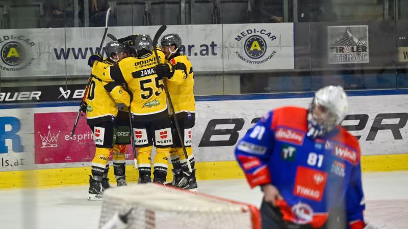 Kantersieg gegen Innsbruck! Pustertal wieder ICE-Tabellenführer