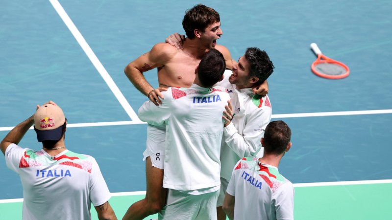Italien gewinnt zum dritten Mal in Folge den Davis Cup