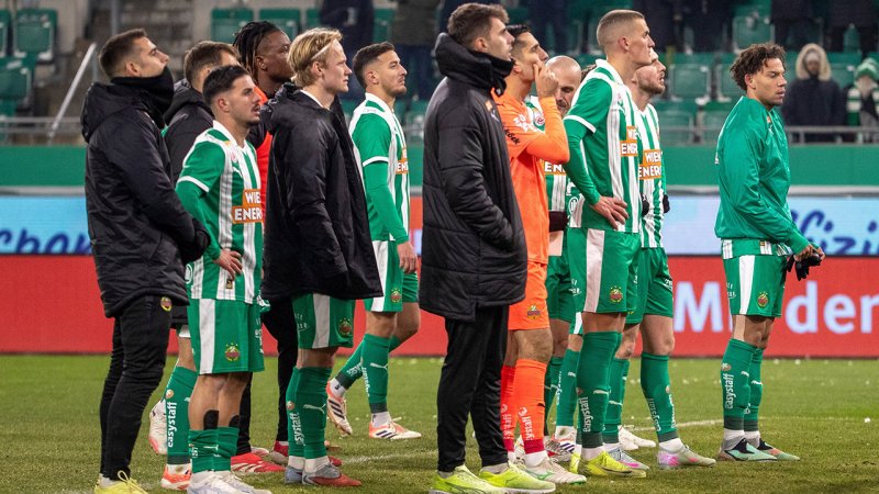 Eiszeit in Hütteldorf: "Haben jeden einzelnen Pfiff verdient"