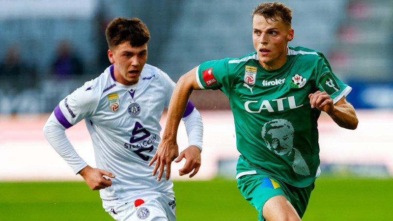 Bundesliga heute: Austria Wien - WSG Tirol