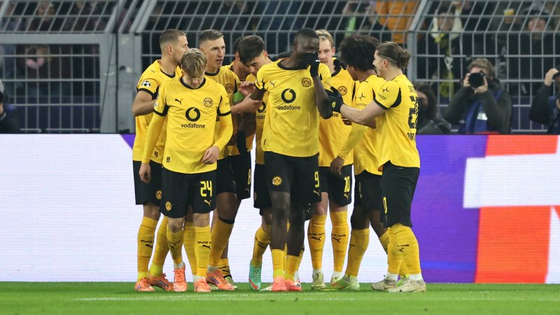 In Überzahl: Borussia Dortmund fertigt Villarreal ab