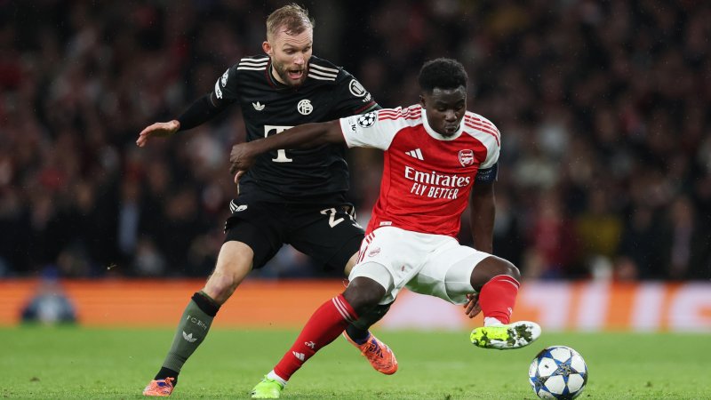 Arsenal behält im Kracher gegen Bayern die weiße Weste