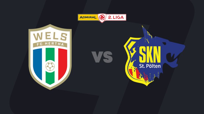 2. Liga heute LIVE: FC Hertha Wels - SKN St. Pölten